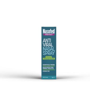 Nasofed Anti Viral Nasal Spray - 4 Hours Protection from Viruses, Colds & Flu - Steroid Free - 10 ml - Buy Online on GoSupps.com
