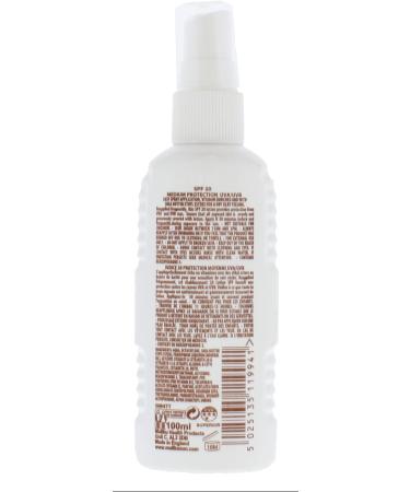 Malibu Sun SPF 20 Lotion Spray 100ml - Medium Protection Water Resistant Sun Cream Enriched with Shea Butter Extract - Vitamin Enriched Formula - Pack of 1 - Buy Online on GoSupps.com