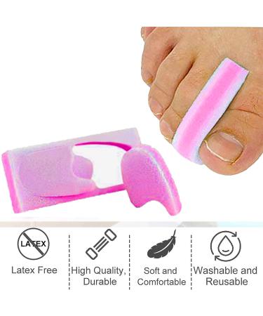 20 Pieces Foam Toe Separator - Relieve Pain Prevent Friction Improve Comfort for Overlapping Toes - Buy Online on GoSupps.com