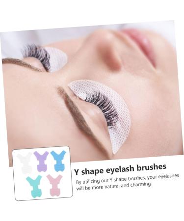 25pcs Y-Shaped Eyelash Brushes - Eyelash Lift Comb & Perm Tool for Lash Grafting - Cleanup Supplies for Perfect Lashes - Buy Online on GoSupps.com