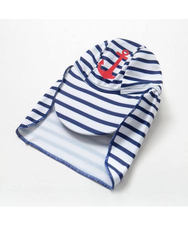 BONVERANO Baby Boy UV Protection Swimsuit | Long Sleeve One Piece with Zip | Captain Design | 18 Months - Buy Online on GoSupps.com