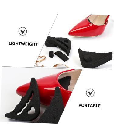 FRCOLOR Toe Plug Shoes - 4 Pairs Heel Pads & Cushions for Women | Comfortable Inserts for Oversized Shoes & Heels - Buy Online on GoSupps.com
