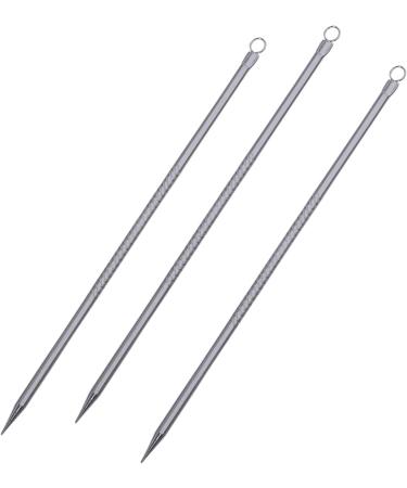 Dewedrt 12 Pcs Blackhead Acne Remover Pimple Blemish Extractor Needle Cleaner Tool - Buy Online on GoSupps.com