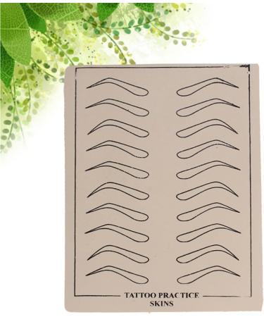 Housoutil 18 Sheets Eye Brow Practice Skin Eyebrow Trimming Beauty Eyebrow Training Skin Eyebrows 6 Pcsx3pcs As Shownx3pcs - Buy Online on GoSupps.com