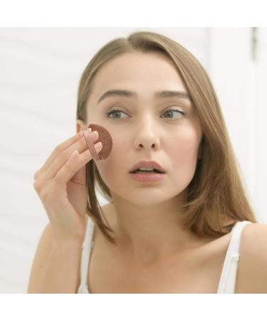 Powder Puff 14 Powder Puff Reusable Velvet Powder Puff with Strap Triangle Powder Puff Soft Cosmetic Foundation Powder Sponge Cushion Puff Resuable Foundation Sponge With Strap forDry Makeup Light Coffee - Buy Online on GoSupps.com