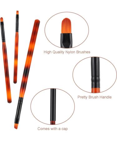 Cobee Nail Art Clean Up Brushes - 3 Pcs Professional Brush Set for Manicure Mistakes - Buy Online on GoSupps.com