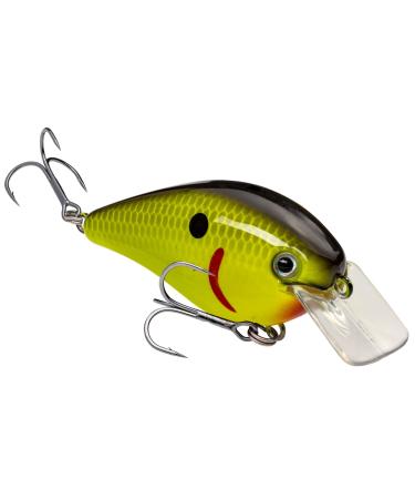 Strike King KVD 1.5 Hard Knock Squarebill Crankbait Chart black back