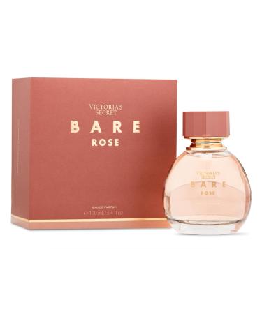 Victoria's Secret Bare Rose Eau de Parfum Notes of Pear Skin Rosa Centifolia & Sheer Woods Perfumes for Women (3.4 oz)