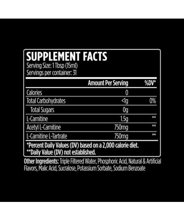 VMI Sports L-Carnitine 3000 Liquid | Zero Calorie Keto Supplement | 3000 mg Carnitine | Great Tasting Peach Mango | 31 Servings | Shop Internationally - Buy Online on GoSupps.com