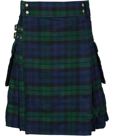 Classic Scottish Hybrid Lartan Utility Kilt | Stylish Men's High Waist Skirt for Fashion & Excursions - Buy Online on GoSupps.com