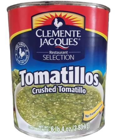 Clemente Jacques Crushed Tomatillo 3kg / Mexican Crushed Green Tomatoes for Salsa Verde Tomatillos in Large Can - Buy Online on GoSupps.com