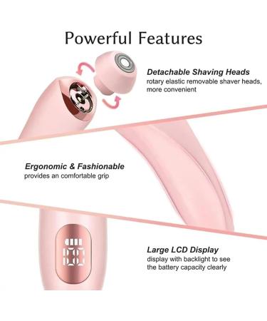 Dusk Razor For Women Glide Pro 3.0 Razor Razor for Women Sensitive Skin Painless Shave Waterproof Rechargeable with Replacement Blades (2PCS-1) - Buy Online on GoSupps.com