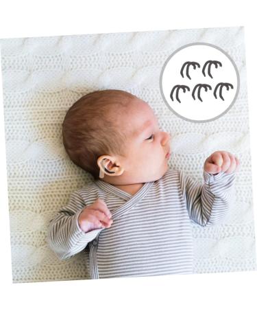 SUPVOX 5 Pairs Auricle Corrector for Newborns - External Ear Aesthetic Corrector with Anti-Strangulation Silica Gel Sticker - Black Stuff Solution - Buy Online on GoSupps.com