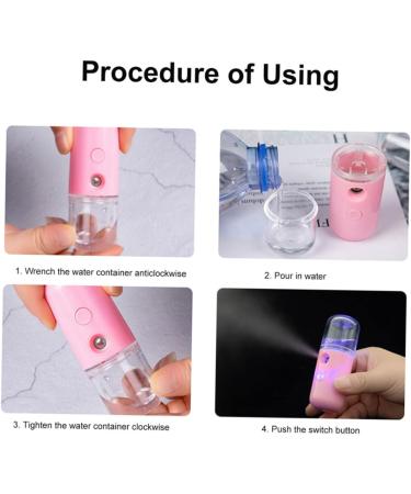 FOMIYES 2pcs Spray Hydrating Apparatus Mini Spray Bottle Handheld Sprayer Face Mist Sprayer Small Pill Spa 10.5x3.5cm Black - Buy Online on GoSupps.com