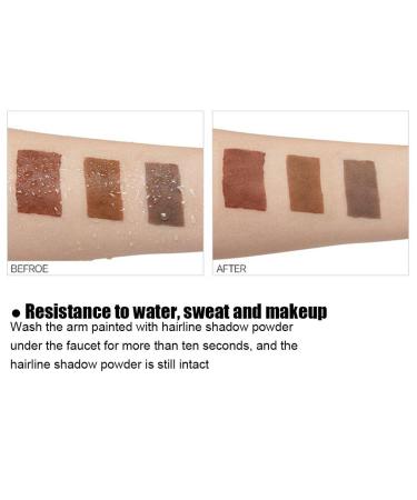 Hair Shadow Powder for Thinner Hair - Fluffy Root Cover & Concealer with Mirror 4g Dark Gray - Buy Online on GoSupps.com