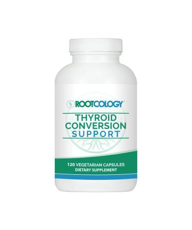 Rootcology by Izabella Wentz | Thyroid Conversion Support | Specialized Blend of Nutrients and Herbs for Thyroid Support | 120 Capsules, 60 Servings
