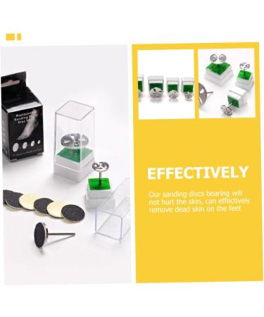 SKISUNO Wear-resistant Electric Tool Dead Accessory Foot Bearing Sanding Steel Pedicure Nail 1 count (Pack of 1) - Buy Online on GoSupps.com