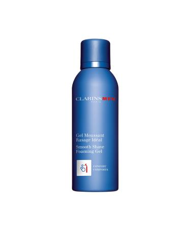 CLARINSMEN Smooth Shave Foaming Gel | Moisturizing Shave Gel for Men| Soothes and Softens| Energizes Skin| Conditions Beard Hair | Helps Protect Against Irritation and Razor Burn | 5.0 Ounces