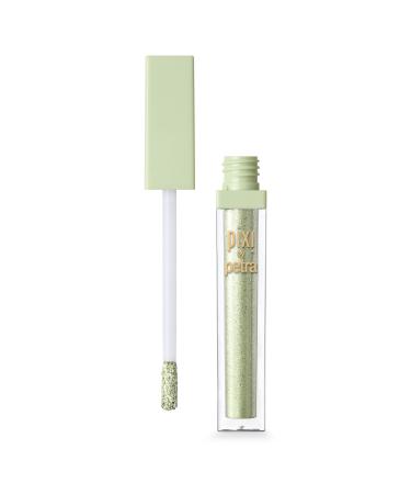 Pixi Beauty Liquid Fairy Lights - PixiGreen 5g| Light Reflecting Glitter Eyeshadow | Super Sparkles Eyes For Ethereal Look | 0.18 Oz