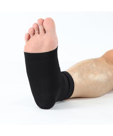 Buy WANDER Open Toe Ankle Compression Socks | Plantar Fasciitis Relief & Ankle Support | Reduce Foot Swelling & Arch Pain - Large - Buy Online on GoSupps.com