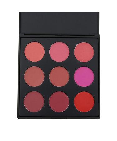 Vodisa 9 Color Natural Blusher Palette - Professional Mineral Makeup Blush Kit - Buy Online on GoSupps.com