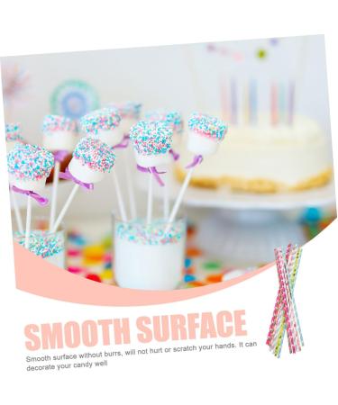 IMIKEYA 50pcs Marshmallow Stick Lollipop Sticks Cookies Decorating Sticks Marshmallow Candy Sticks Candy Melt Sticks Candy Bars Marshmallow Supplies Paper Super Long Cake Stick - Buy Online on GoSupps.com