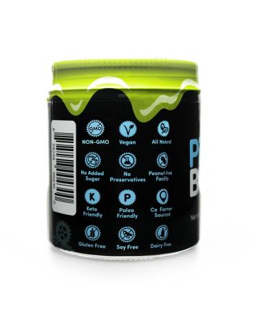 Pistachio Butter - Roasted & Sea Salted 5oz Glass Jar - Pack of 1 - Buy Online on GoSupps.com