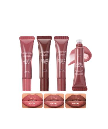 Gloss L vres Hydratant 3 Couleurs Lip Jam Rouge L vres Liquide En Gel e Pour Les Femmes Gloss Brillant Et Repulpant De Couleur Nude