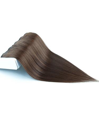 Elailite Clip In Extensions - Real Human Hair 45cm 50g #04 Medium Brown - Full Head 3/4 Hairpiece - Buy Online on GoSupps.com