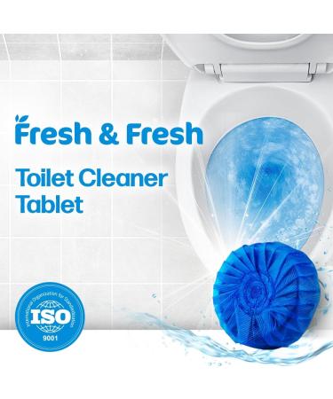 Buy Disposable Toilet Bowl Cleaners (10 Tablets) - Odor Eliminator Fresh Scent Long-Lasting Multipurpose Cleaner for Home & Commercial Use - Buy Online on GoSupps.com