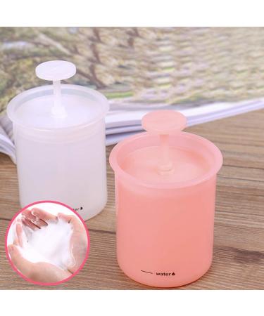 1Pc Face Cleanser Tool - Pink Shower Bath Shampoo Foam Maker | Gentle Facial Cleaning Cup for Travel & Home - Buy Online on GoSupps.com