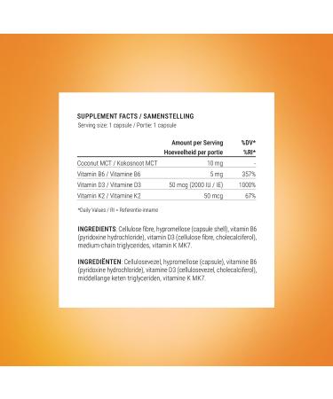 Dr Berg Nutritionals Berg Vitamin D3 K2 wMCT Includes 2000 IUs of D3 & 50 mcg MK7 & K2120 Count - Buy Online on GoSupps.com