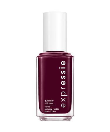 essie expressie Quick-Dry Nail Polish, 8-Free Vegan, Sk8 with Destiny, Plum, All Ramped Up, 0.33 Ounce 1 Count 265 all ramped up