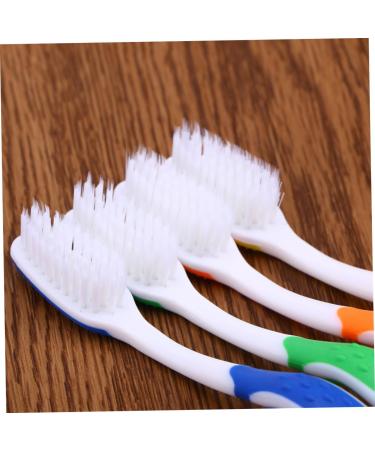 BUIFULSIC Soft Ergonomic Toothbrush Set - 4 Pack Fine Toothbrushes for Adults with Comfortable Handle - Micro Stick Soft Fur for Gentle Cleaning - Buy Online on GoSupps.com