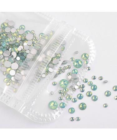 Mini Glitter Nail Rhinestones: Flatback Artificial Small Rhinestones Decorative Shiny for Manicure Art Charms - Buy Online on GoSupps.com