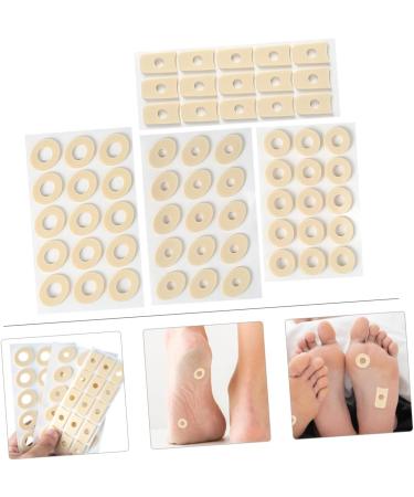 HAPINARY 4sheets Latex Corn Stickers Toe Corn Remover Silicone Gel Corn Pads for Toe Cushions Toe Pads Toe Separator Stickers Cushions Pads Foot Stickers Feet Latex Sponge - Buy Online on GoSupps.com