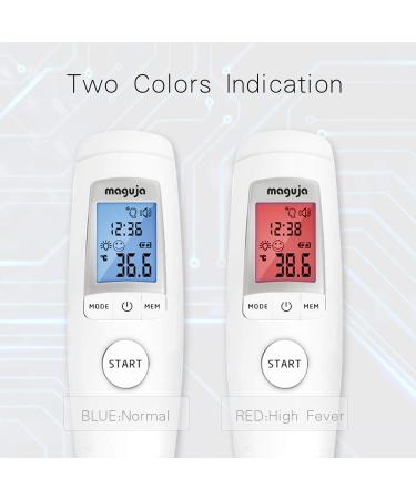 Buy Maguja Touchless Digital Infrared Forehead Thermometer - 3 in 1 LCD Display Fever Alarm & Memory Function for Adults Kids & Babies - Fast International Shipping - Buy Online on GoSupps.com