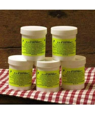 B&W Burn and Wound Ointment 4oz - Amish Made Natural Salve - Buy Online on GoSupps.com