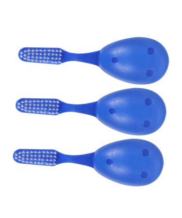 Mikinona 3st prison toothbrush Individual packaged toothbrush tiny toothbrush plastic plastic mini toothbrush toothbrush with short handle bulk. Small toothbrush gel pen