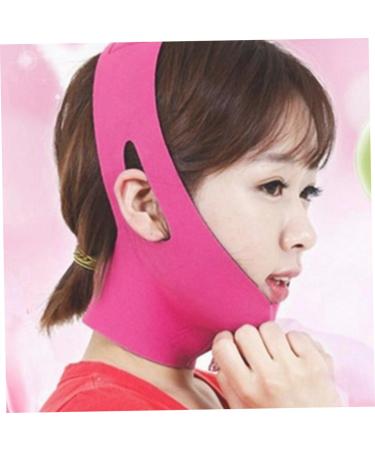 Face Slimming Strap & Facial Mask - Double Chin Reducer for Women | Thin Neck Facelift | Rose Red - Buy Online on GoSupps.com
