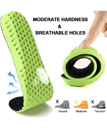 Ailaka Height Increasing Shoe Inserts - 0.6 Inch Soft Breathable Honeycomb Insoles for Men & Women - Elastic Sports Inlays | Elevate Comfort & Style - Buy Online on GoSupps.com