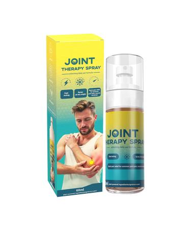 Spray Articulaire - Spray pour Genoux Solution Apaisement Profond 60ml Pour Jambes Pieds Corps Soin Femmes Hommes Seniors Massage Voyage