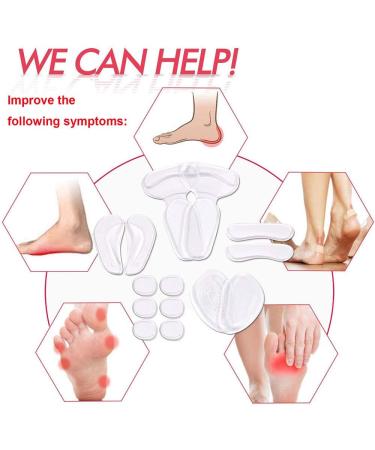 Buy Heel Cushions for Large Shoes | High Heel Inserts & Foot Care Pads | Pain Relief & Anti-Slip Shoe Pillows - Buy Online on GoSupps.com