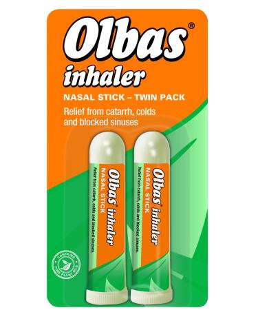 Olbas Twin Inhaler (2x695mg) 2 Count (Pack of 1)