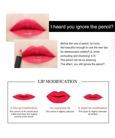 Buy 12 Colors Waterproof Lipliner Set - Long-lasting Matte Lipstick Contour Sticks | International Shipping Available - Buy Online on GoSupps.com