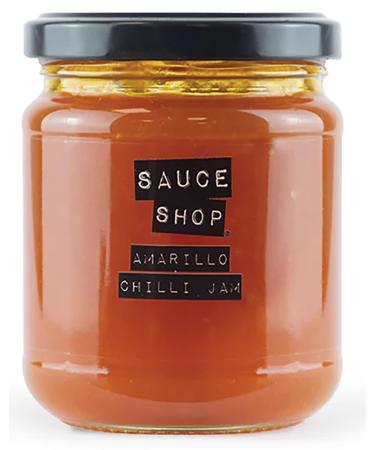 Sauce Shop | Amarillo Chilli Jam | Mildly Spicy & Sweet | Vegan-Friendly | 240g