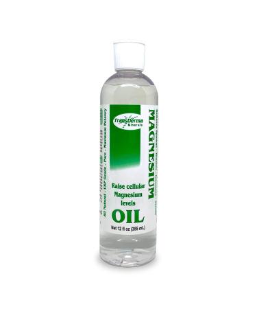 Transdermal Magnesium Oil - Pure Liquid Magnesium Chloride Hexahydrate  Made with Ancient Minerals Magnesium  Fast Absorbing Through The Skin