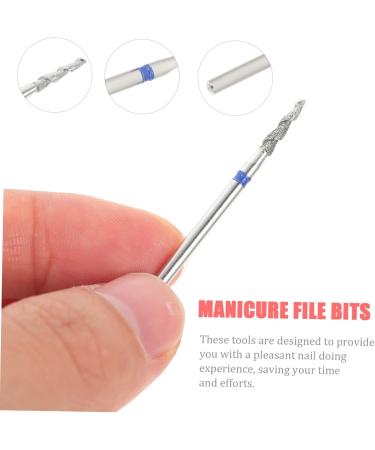 Healeved 1 Set Nail Polisher Nail Bits Acrilic Manicure Drill Bits Nail Grinding Heads Electric Pedicure Kit Power Rotary Tools Extension Nail Driller Nail Grinders Nail File Corundum Boxed - Buy Online on GoSupps.com