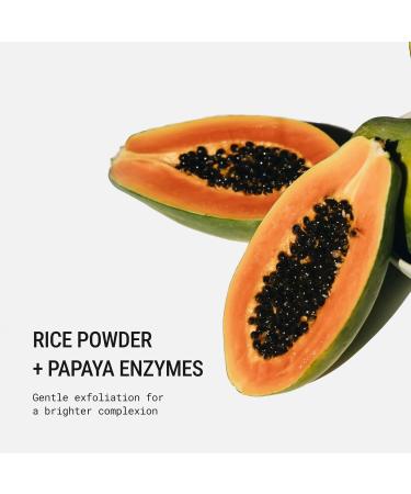 JUNO & Co. JADE Clarifying Cleansing Powder Refillable Enzyme Face Cleanser Gentle Exfoliating Powder-to-Foam Cleanser with Rice & Papaya Enzymes For Smooth Hydrated Skin 35g Refillable Main Container - Buy Online on GoSupps.com