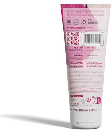 ENERGIE FRUIT | Lait coiffant sans silicone | Beurre & poudre de cacao | Cheveux Fris s & Cr pus | Vegan Marron 200.00 ml (Lot de 1) - Buy Online on GoSupps.com